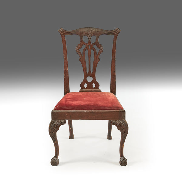 A Pair of Walnut Chairs - REST37