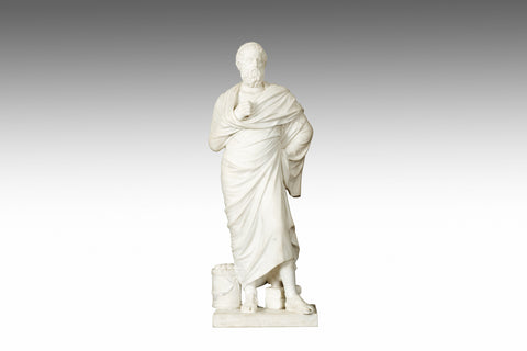 A Marble Figure of Sophocles -MB103