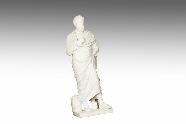A Marble Figure of Sophocles -MB103