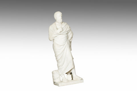 A Marble Figure of Sophocles -MB103