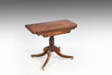 A Fine Regency Card Table - TB799