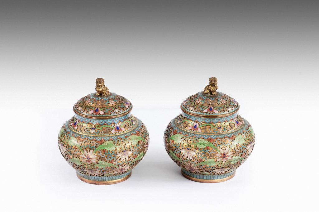 A Pair of 19th Century Vases - MS520