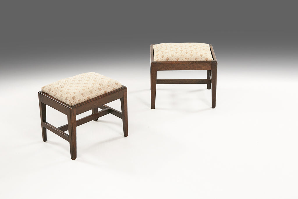 A Pair of Diminutive Foot Stools - ST455
