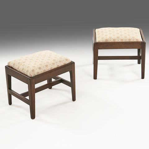A Pair of Diminutive Foot Stools - ST455