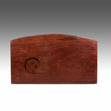 A Georgian Plum Pudding Mahogany Chest - CCT503