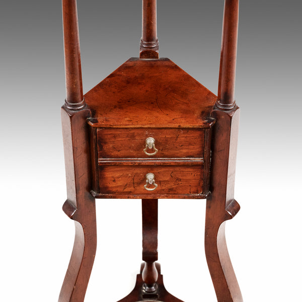 A 19th Century Mahogany Wig Stand - MS511
