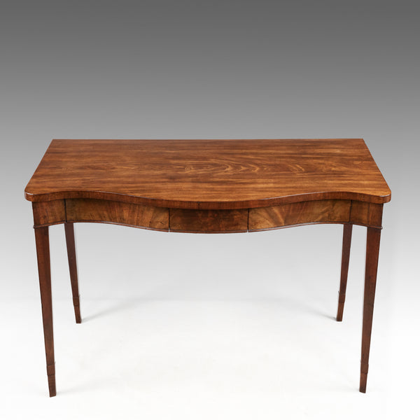 A Georgian Serpentine Side Table - TB777