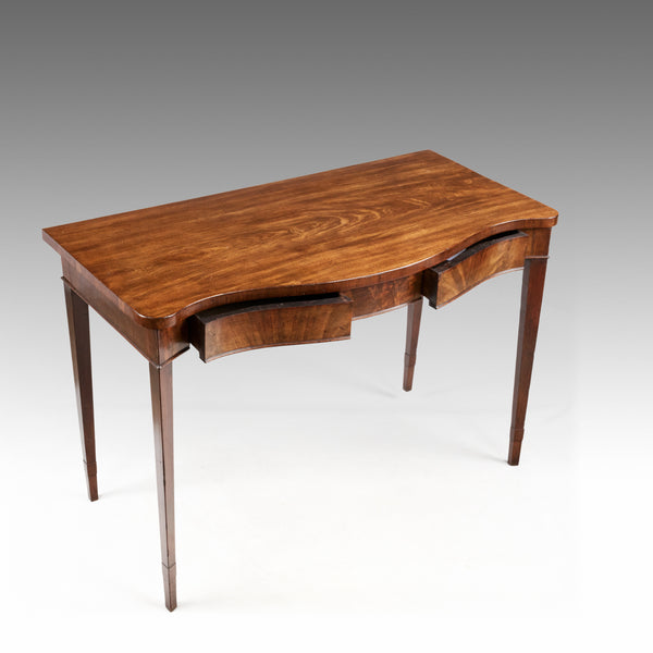 A Georgian Serpentine Side Table - TB777