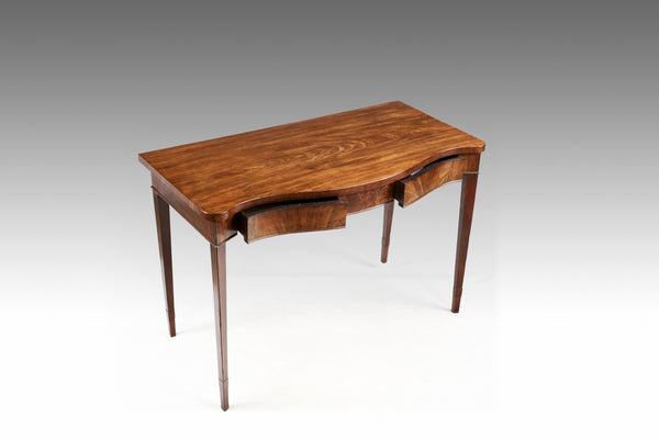 A Georgian Serpentine Side Table - TB777