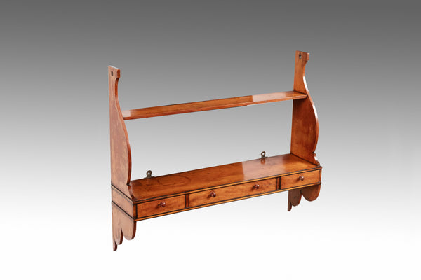 Georgian Satinwood Shelves - MS512