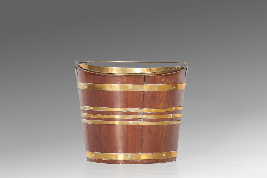 A 19th Century Dutch Brass Bound Bucket - BUC101