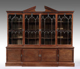 A Georgian Chippendale Breakfront Bookcase - BCB201