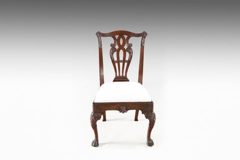 A Georgian Mahogany Side Chair - 540