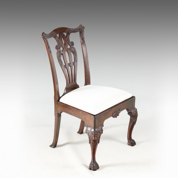 A Georgian Mahogany Side Chair - 540