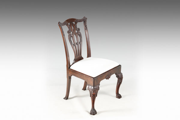 A Georgian Mahogany Side Chair - 540