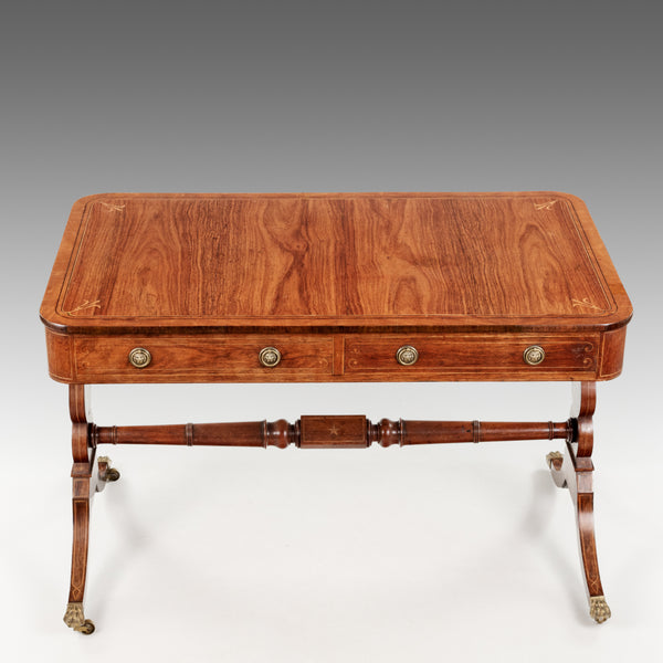 A Regency Library Table - TB740