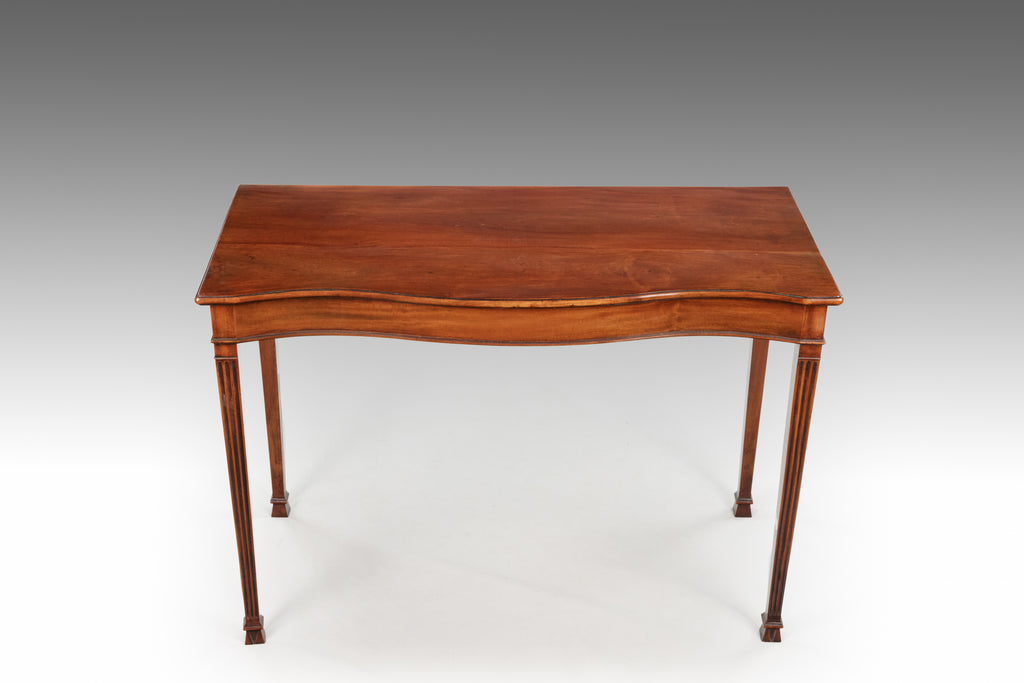 A Georgian Serpentine Table - TB742