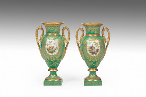 A Pair of 19th Century Vases - MS206