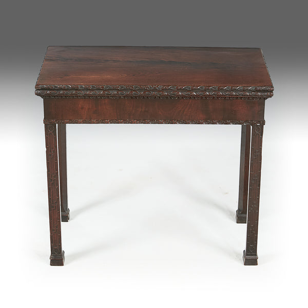 A Georgian Fretwork Tea Table - REST09