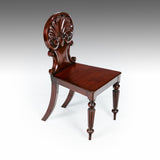 A Pair of Regency Hall Chairs - ST507