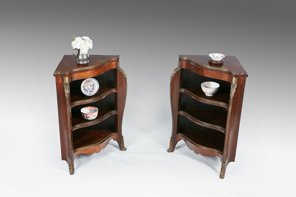 A Pair of 19th Century Corner Cupboards - CP109