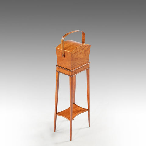 A Georgian Sewing Box On Stand - MS503