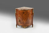 A French Marquetry Corner Cupboard - CP107
