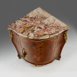 A French Marquetry Corner Cupboard - CP107