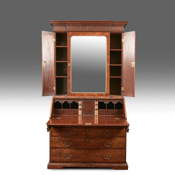 A Georgian Mirror Door Cabinet - REST21