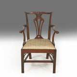A Pair of Chippendale Armchairs - ST433