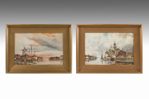 A Pair of 19th Century Water Colours - PTG117