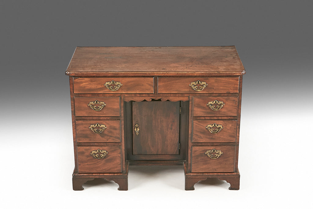 An Irish 18th Century Kneehole Desk - REST03