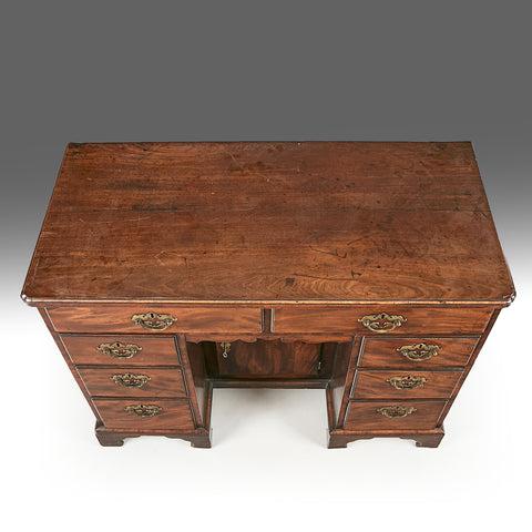 An Irish 18th Century Kneehole Desk - REST03