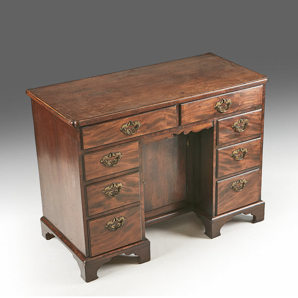 An Irish 18th Century Kneehole Desk - REST03