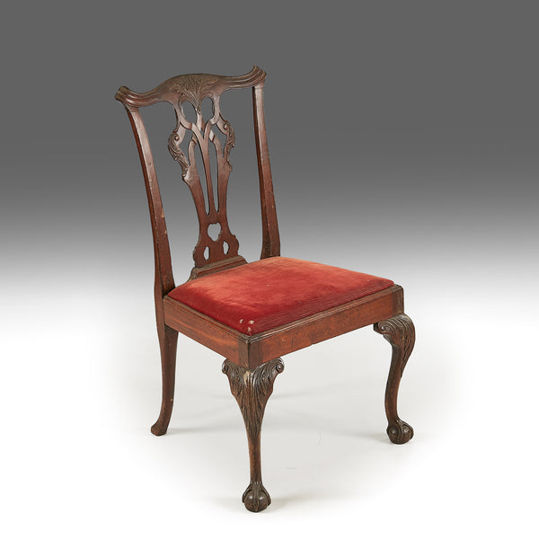 A Pair of Walnut Chairs - REST37
