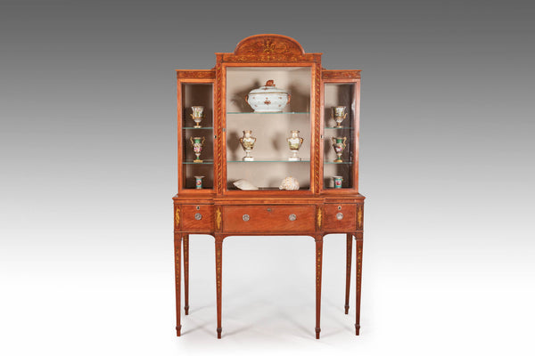 A Fine Sheraton Secrétaire Display Cabinet - BCB202