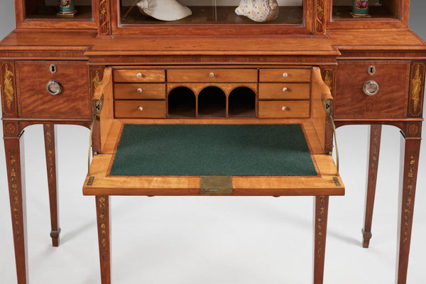 A Fine Sheraton Secrétaire Display Cabinet - BCB202