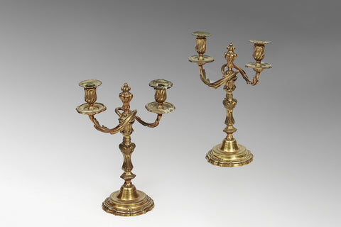 A pair of Georgian Candleabra - MS158