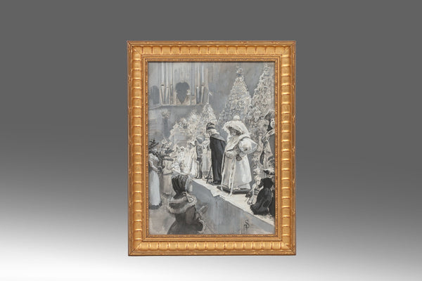 Watercolour by Sir Robert Ponsonby Staples - PTG107
