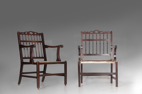 Pair of English Armchairs - ST120