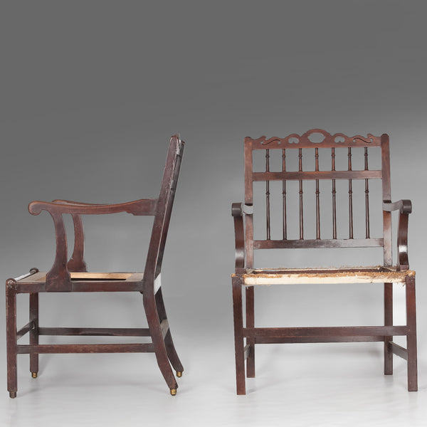 Pair of English Armchairs - ST120