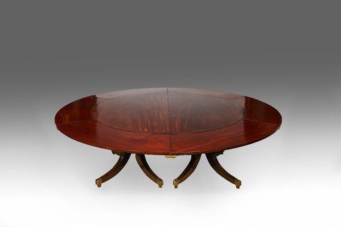 Large Irish Regency Dining Table - TB190