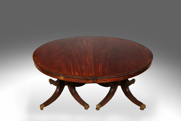 Large Irish Regency Dining Table - TB190