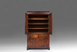 Fine Mahogany Linen Press - WB112